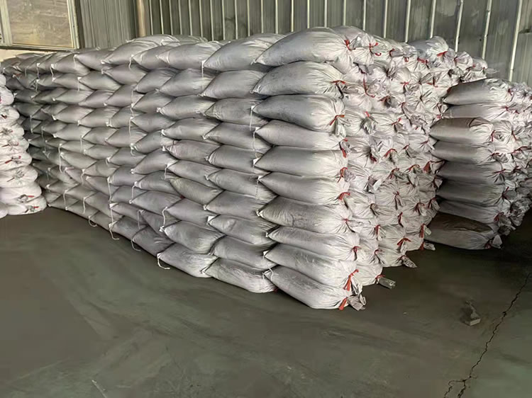 25kg袋裝一次還原鐵粉現場